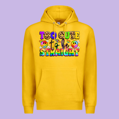 Cute And Colorful Pride Message Premium Hoodie Designed By Lillyallendesigns