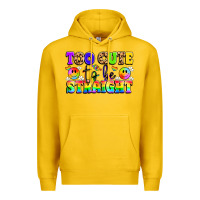 Lemon cute and colorful pride message Premium Hoodie - LillyAllenDesigns