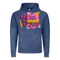 Vintage Denim little miss 3 rd grade Vintage Hoodie - texasbilliewilder