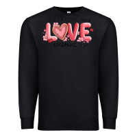 Black let all that you do be done in love 1 corinthıans Premium Sweatshirt - MaliasSmallBusiness