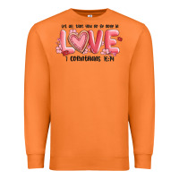 Carrot let all that you do be done in love 1 corinthıans Premium Sweatshirt - MaliasSmallBusiness