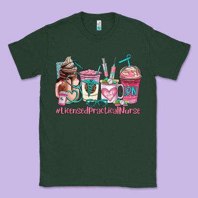 Licensed Practical Nurse  Coffee Cup Classic Tee Designed By Adodesignshop