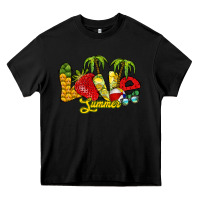 Black love summer Heavy Core Tee - RacoonDesign