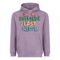 Lavender on my husbands last last nerve Heavyweight Hoodie - MaliasSmallBusiness