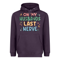 Plum on my husbands last last nerve Heavyweight Hoodie - MaliasSmallBusiness