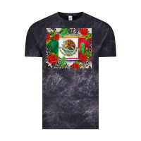 Cloud Black mexican flag Vintage Tee - CTS Tumbler Store