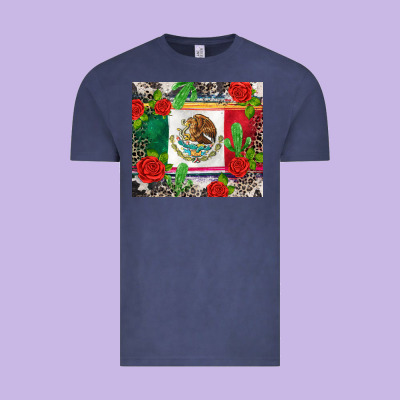 Mexican Flag Vintage Tee Designed By Cts Tumbler Store
