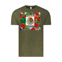 Vintage Olive mexican flag Vintage Tee - CTS Tumbler Store