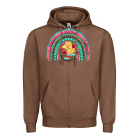 Chestnut hatched egg easter chicks rainbow Zipper Hoodie - Artiststas