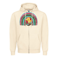 Sandshell hatched egg easter chicks rainbow Zipper Hoodie - Artiststas