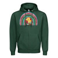 Sports Green hatched egg easter chicks rainbow Zipper Hoodie - Artiststas