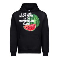 Black Watermelon Crawl Urban Hoodie - Bettercallsaul