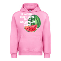 Fuchsia Pink Watermelon Crawl Urban Hoodie - Bettercallsaul