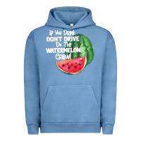 Pigment Pebble Blue Watermelon Crawl Urban Hoodie - Bettercallsaul
