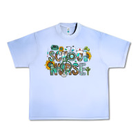 Grape Ice school nurse Urban Heavy Tee - CowhideDigitalArt
