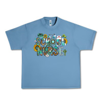 Pebble Blue school nurse Urban Heavy Tee - CowhideDigitalArt