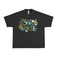 Pigment Black school nurse Urban Heavy Tee - CowhideDigitalArt