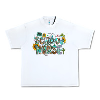White school nurse Urban Heavy Tee - CowhideDigitalArt
