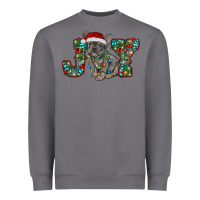 Storm french bulldog christmas joy Heavyweight Sweatshirt - RanaPortraitStore