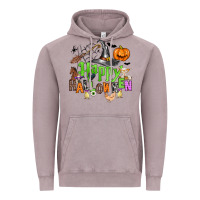 Vintage Zinc happy halloween farm animals Vintage Hoodie - Zillion Design Studio