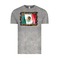 Cloud Rock distressed mexico flag Vintage Tee - BarkalooDesign