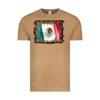 Vintage Camel distressed mexico flag Vintage Tee - BarkalooDesign