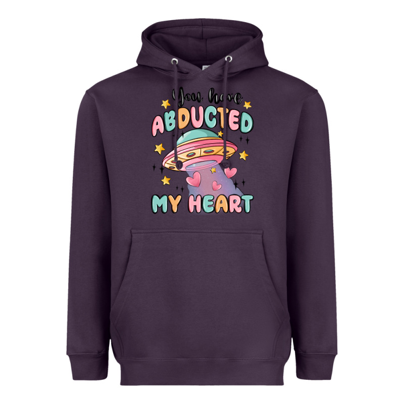You Have Abducted My Heart Heavyweight Hoodie by MaliasSmallBusiness | Teevron