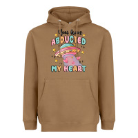 Toasted Coconut you have abducted my heart Heavyweight Hoodie - MaliasSmallBusiness