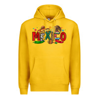 Lemon colorful mexico collage Premium Hoodie - LillyAllenDesigns