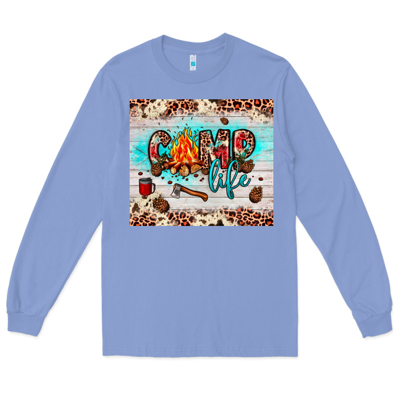 Camp Life Long Sleeve Tee by JahusDesignShop | Teevron