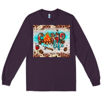 Plum camp life Long Sleeve Tee - JahusDesignShop