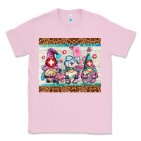Bubblegum Pink nurse gnomes Classic Tee - AdoDesignShop
