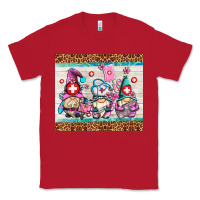 Red nurse gnomes Classic Tee - AdoDesignShop