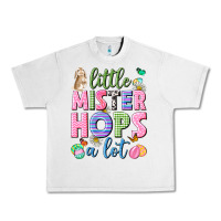 Little Mister Hops A Lot Easter Urban Heavy Tee | Teevron