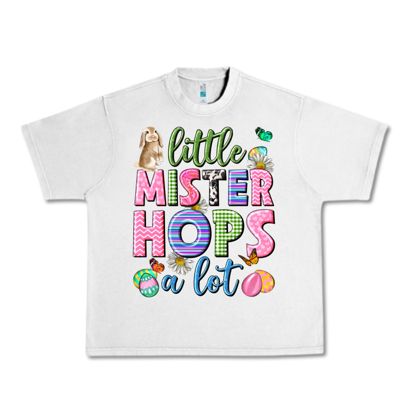 Little Mister Hops A Lot Easter Urban Heavy Tee by Neo Western | Teevron