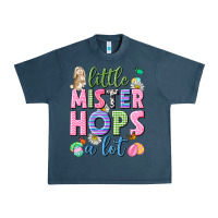 Midnight Navy Little mister hops a lot Easter Urban Heavy Tee - Neo Western