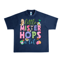 Navy Little mister hops a lot Easter Urban Heavy Tee - Neo Western