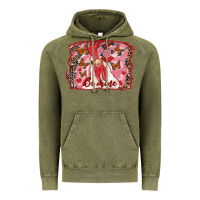 Vintage Olive be mine rooster Vintage Hoodie - RanaPortraitStore