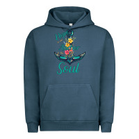Pigment Midnight Navy Hope is the Anchor Urban Hoodie - Bettercallsaul