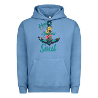 Pigment Pebble Blue Hope is the Anchor Urban Hoodie - Bettercallsaul