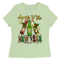 Matcha cheers to the new year with beers Ladies Tee - AdoDesignShop
