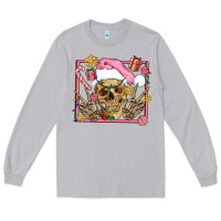 Moon Dust pink christmas skeleton Long Sleeve Tee - AdoDesignShop