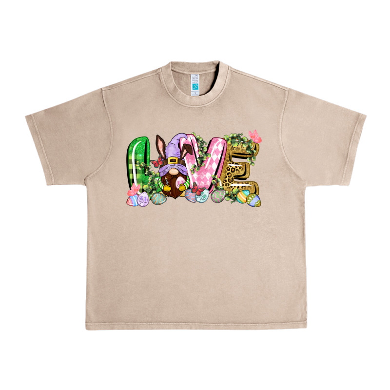 Love Easter Gnome Easter Day Urban Heavy Tee by CowGirlArtShop | Teevron
