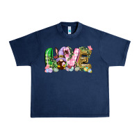 Navy Love Easter gnome Easter Day Urban Heavy Tee - CowGirlArtShop