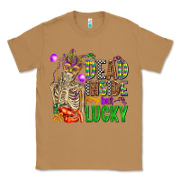 Toasted Coconut mardi gras dead inside but lucky  with skeleton Classic Tee - AdoDesignShop