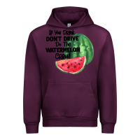 Mauve Wine Watermelon Crawl Urban Hoodie - Bettercallsaul