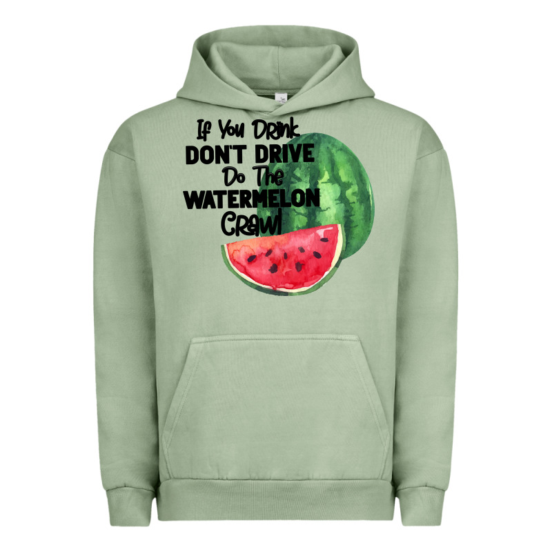 Watermelon Crawl Urban Hoodie by Bettercallsaul | Teevron