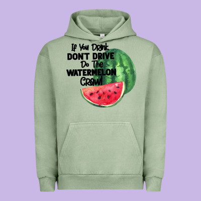 Watermelon Crawl Urban Hoodie Designed By Bettercallsaul