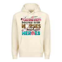 Sandshell caregiver because nurses need heroes Premium Hoodie - LillyAllenDesigns