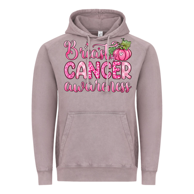 Breast Cancer Awareness Vintage Hoodie by Zillion Design Studio | Teevron